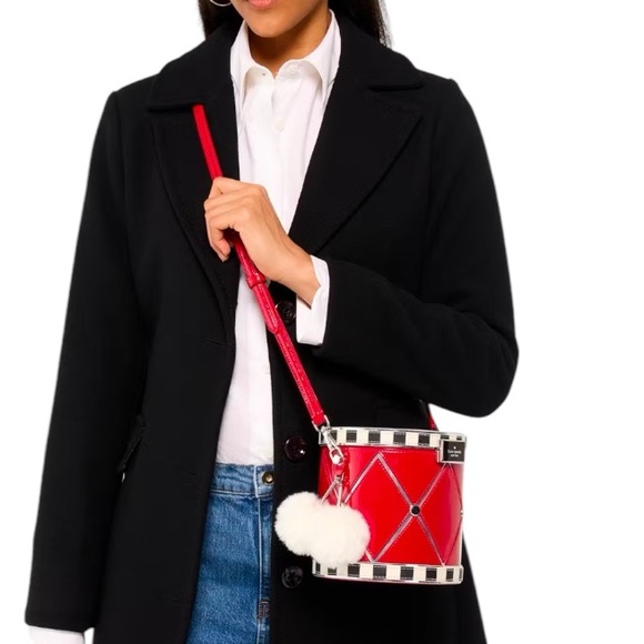 Kate Spade Oh What Fun toy drum Crossbody - Picture 6 of 11